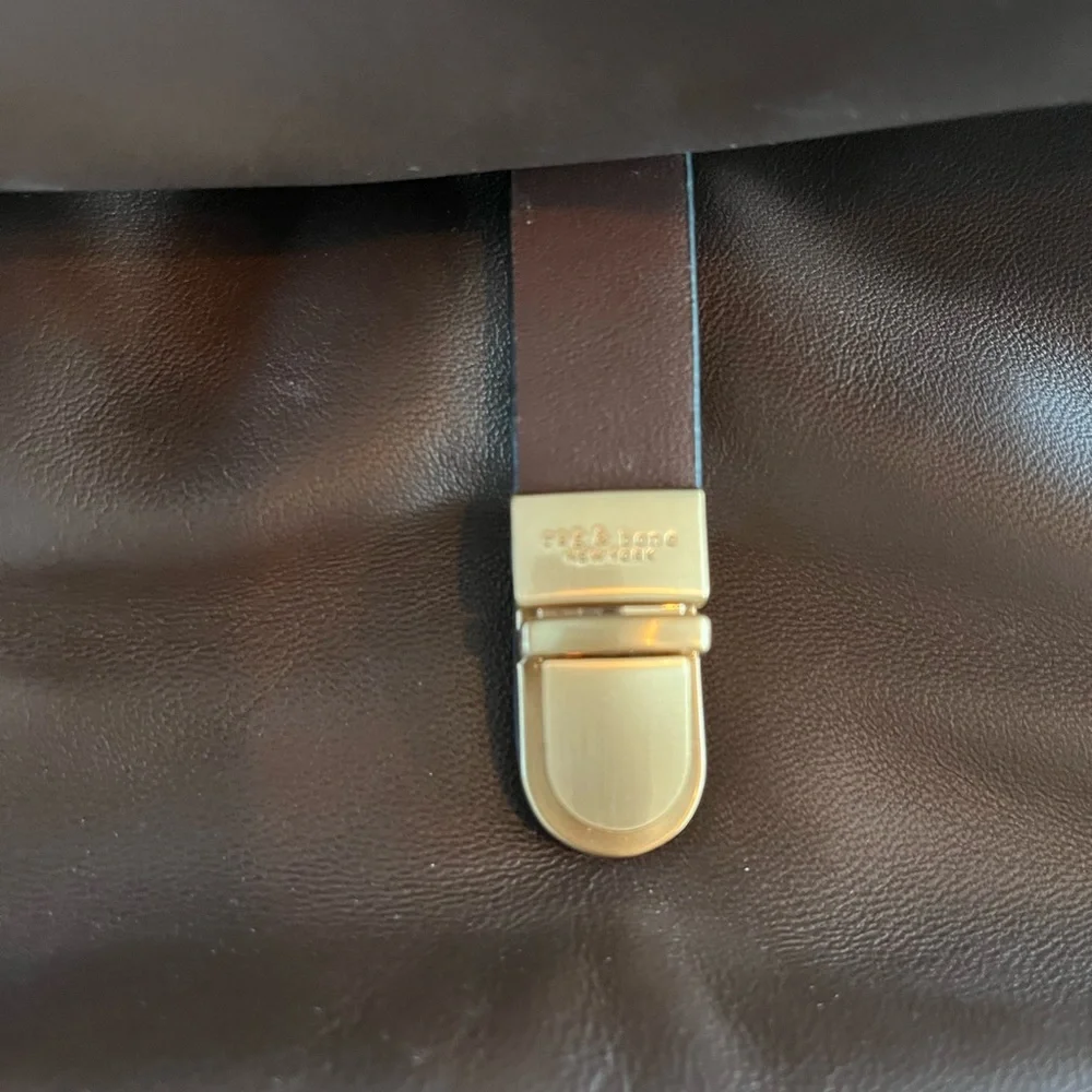 Rag & Bone Chocolate Brown Shoulder Bag - Picture 5 of 7
